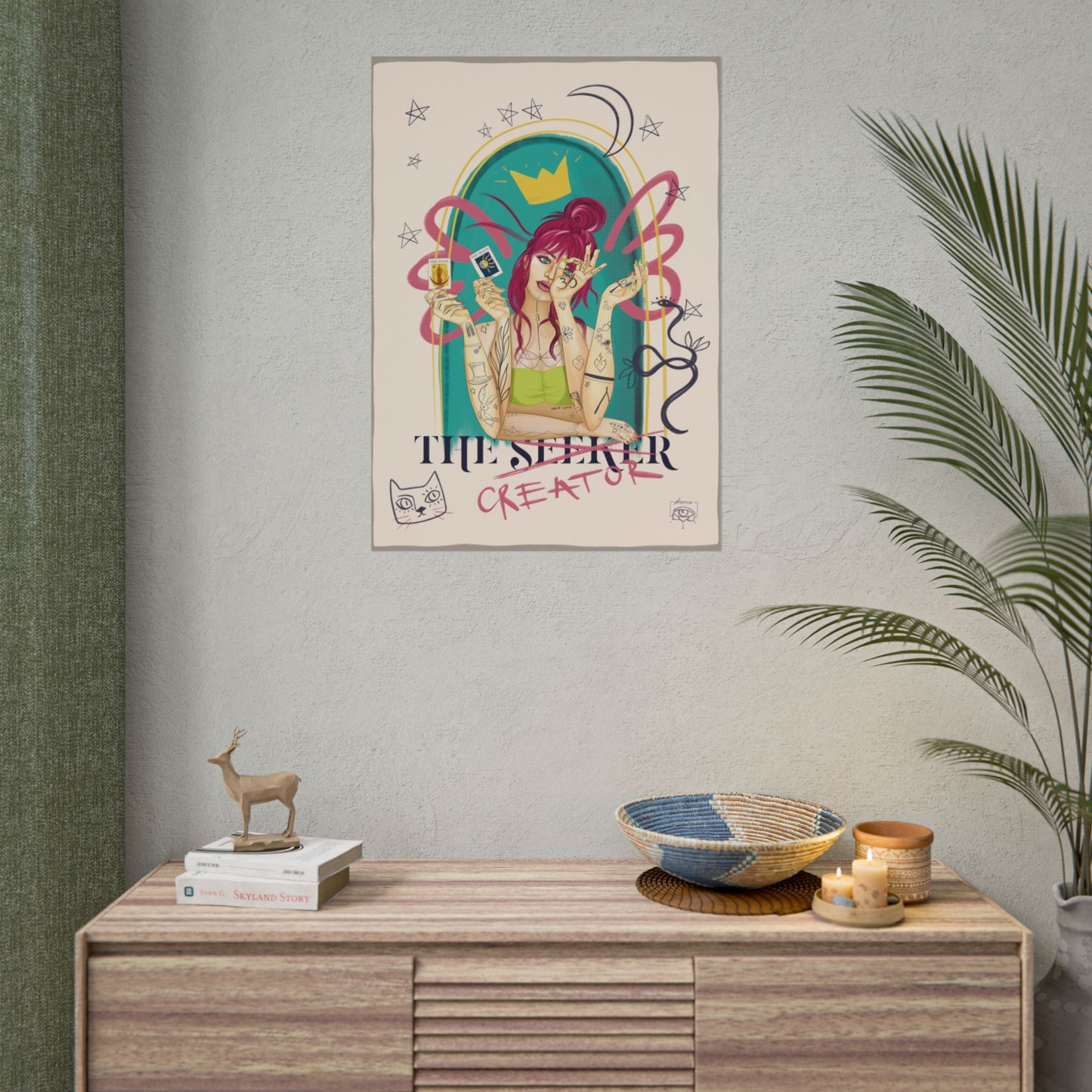 The Creator Tarot Card Poster