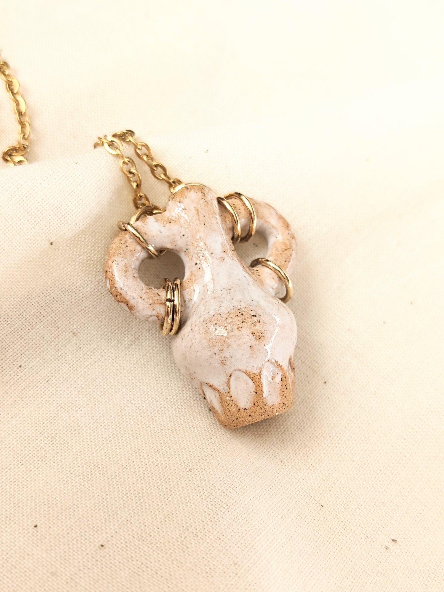 Part of Nature - Ceramic Water Vessel Charm