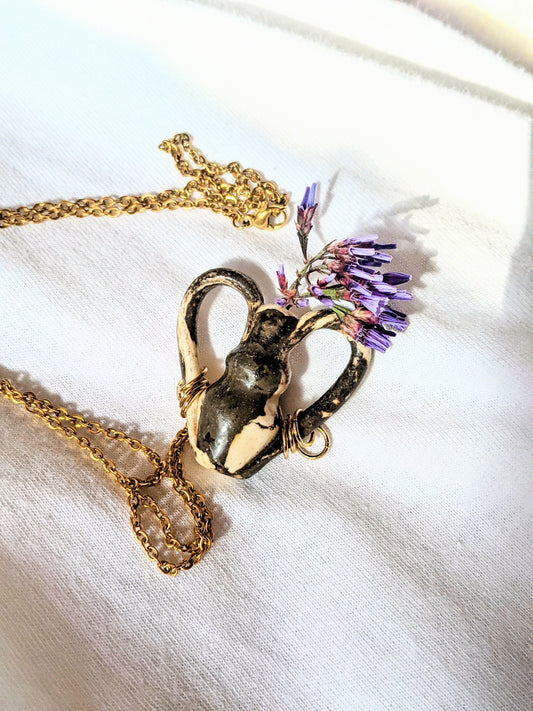 Part of Nature - Two Handles Water Vessel Charm
