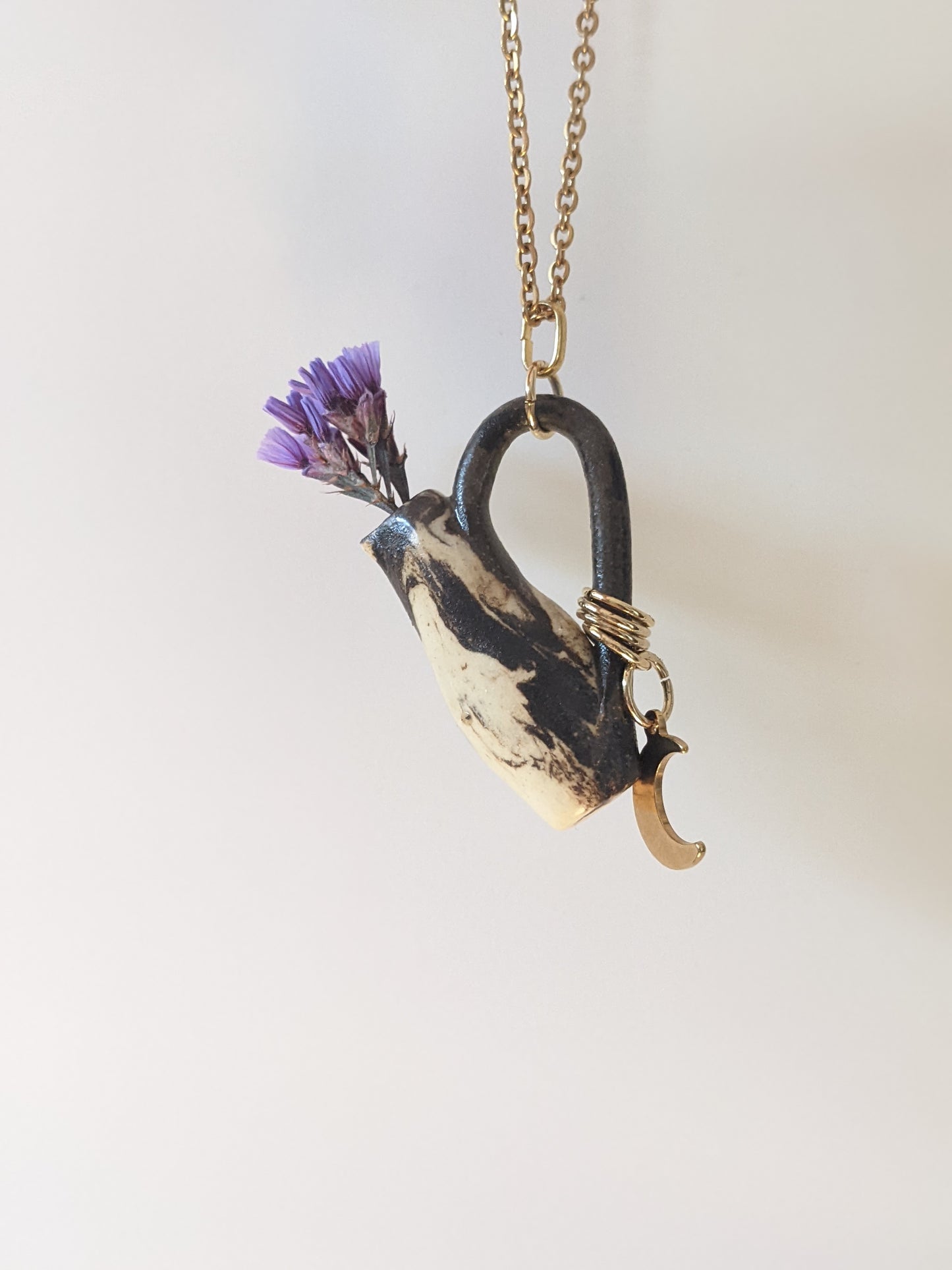 Part of Nature - Ceramic Water Vessel Charm